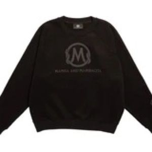 "Blackout" Matte Logo Sweatshirt